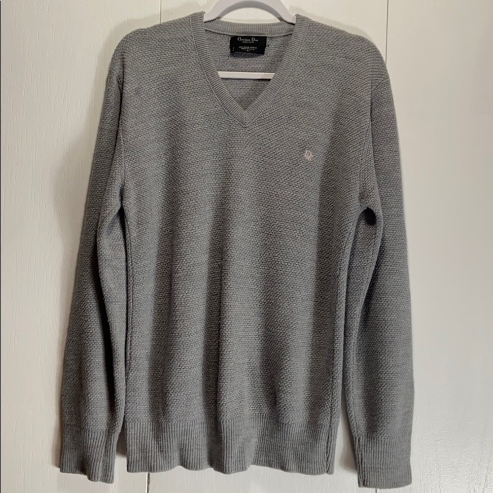 Dior Grey Sweater.